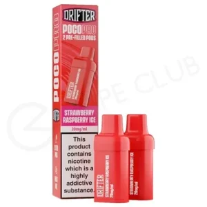 Strawberry Raspberry Ice Drifter Poco Pro Prefilled Pods