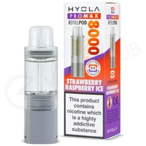 Strawberry Raspberry Ice Hyola Pro Max 8000 Refill Pack