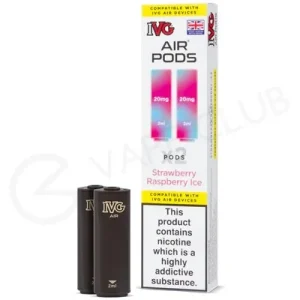 Strawberry Raspberry Ice IVG Air Prefilled Pod