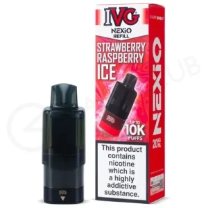 Strawberry Raspberry Ice IVG Nexio Refill Pod
