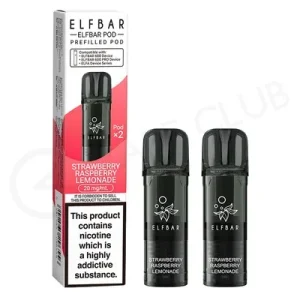 Strawberry Raspberry Lemonade Elf Bar 600 Prefilled Pods