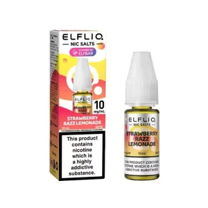Strawberry Razz Lemonade Nic Salt By Elfliq