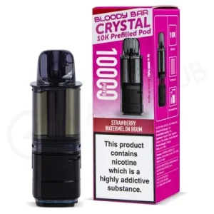 Strawberry Watermelon Bubblegum Bloody Bar Crystal 10K Refill Pack