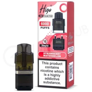 Strawberry Watermelon Higo BB Pulse 6000 Refill Pod