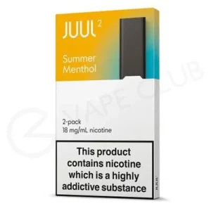 Summer Menthol Juul2 Prefilled Pods