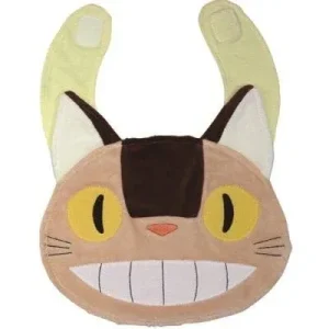 Sun Arrow Face Bib Cat Bus K6437 - Adorable Durable Baby Feeding Essential
