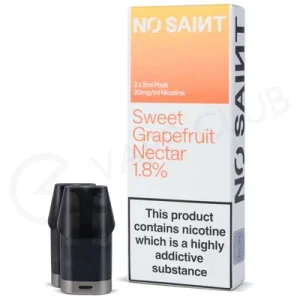 Sweet Grapefruit No Saint Prefilled Pods