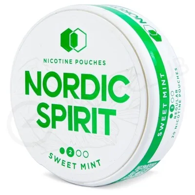 Sweet Mint Nicotine Pouches by Nordic Spirit - Image 2