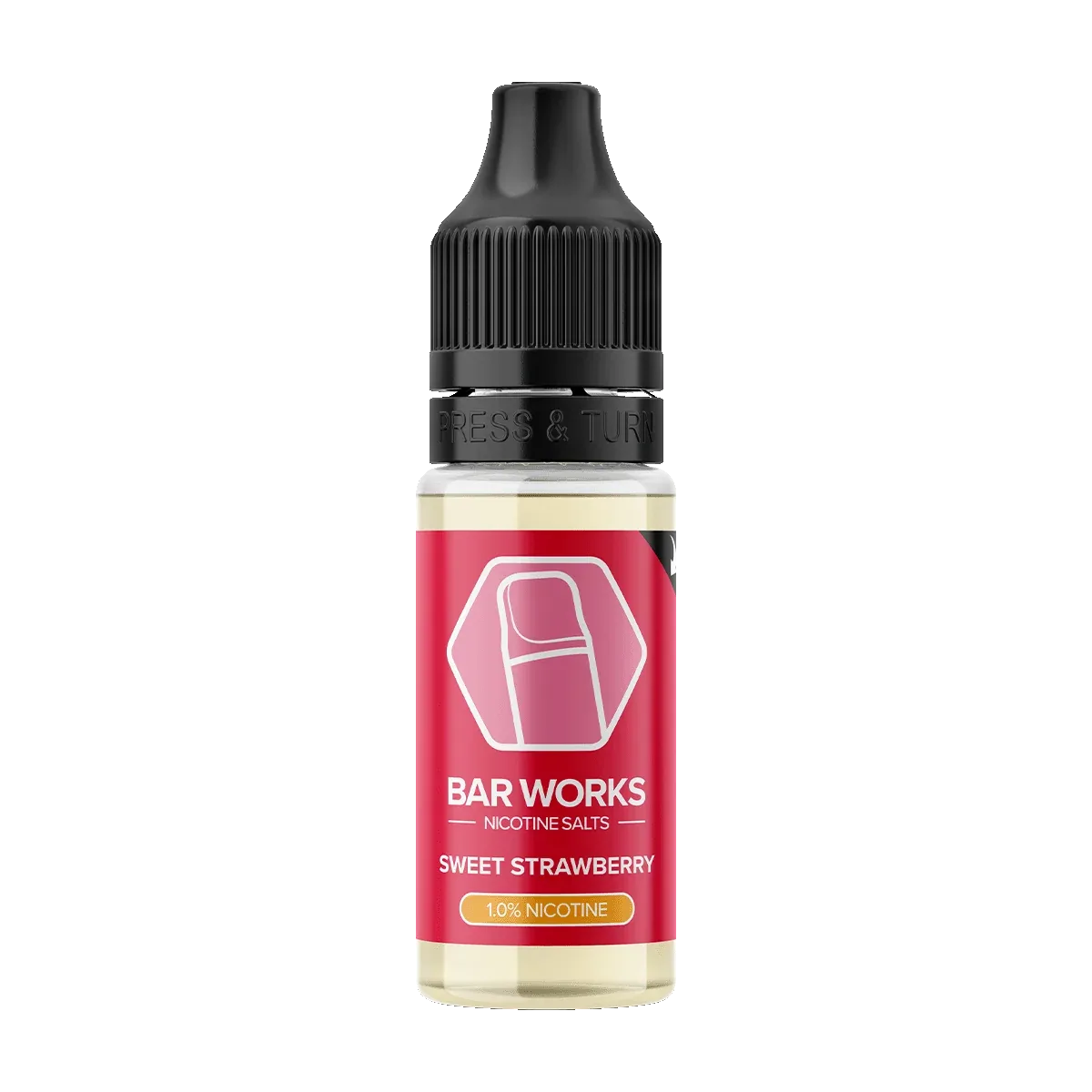 Sweet Strawberry Nic Salt by Bar Works - 10ml - Image 2