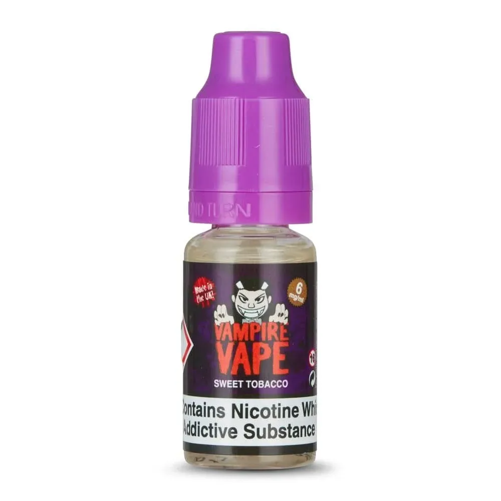 Sweet Tobacco E-Liquid by Vampire Vape (10ml)