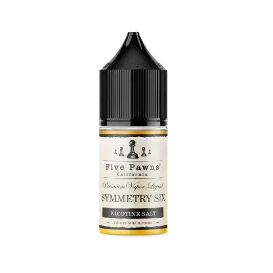 Symmetry Six : Strawberry Rhubarb | Five Pawns Salt E-Liquid | 30ml (Final Closeout) - Image 2