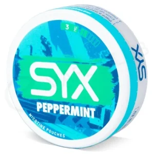 Syx Peppermint Nicotine Pouches