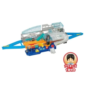 Takara Tomy Plarail Lever Action Big Station Train Toy for Ages 3+