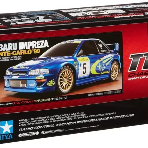 Tamiya 1/10 RC Car Subaru Impreza 1999 On-Road TT-02 Chassis 58631