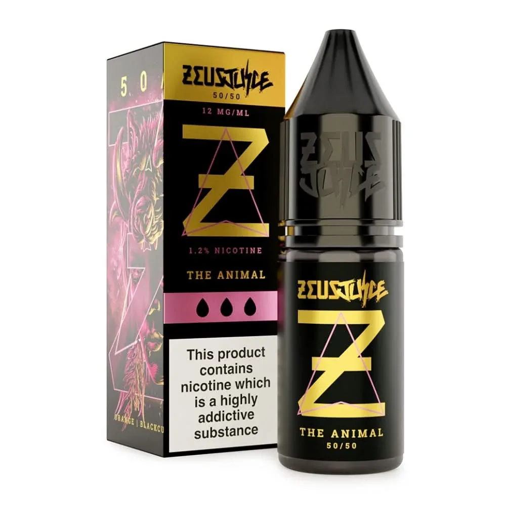 The Animal E-Liquid 50/50 Series by Zeus Juice (10ml)