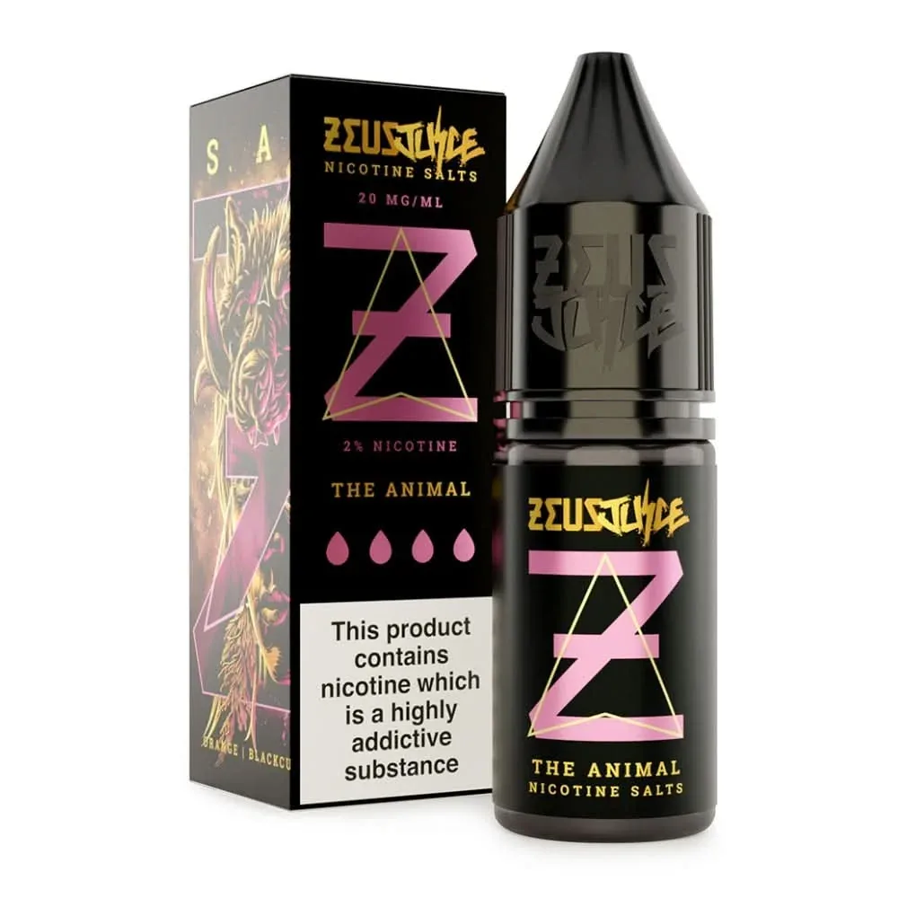 The Animal Nic Salt E-Liquid by Zeus Juice (10ml)