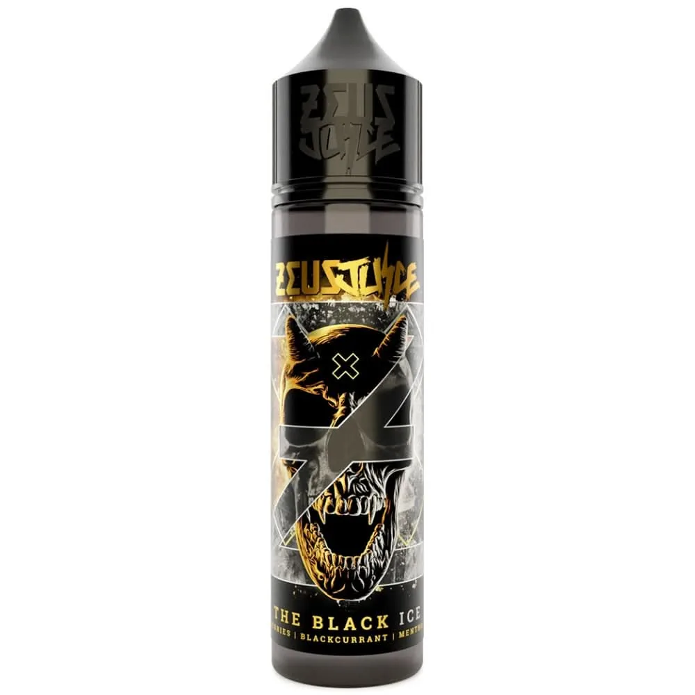 The Black Ice Shortfill E-Liquid by Zeus Juice (50ml)