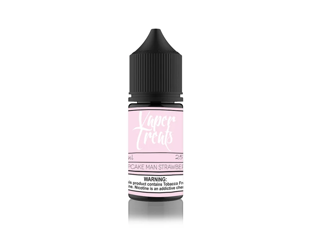 The Cupcake Man - Strawberry by Vaper Treats Salt TFN Series 30mL