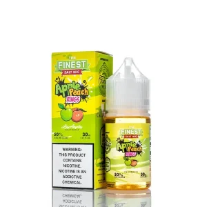 The Finest E-Liquid – Salt Nic Series – Apple Peach Sour – 30ml (DISCONTINUED)