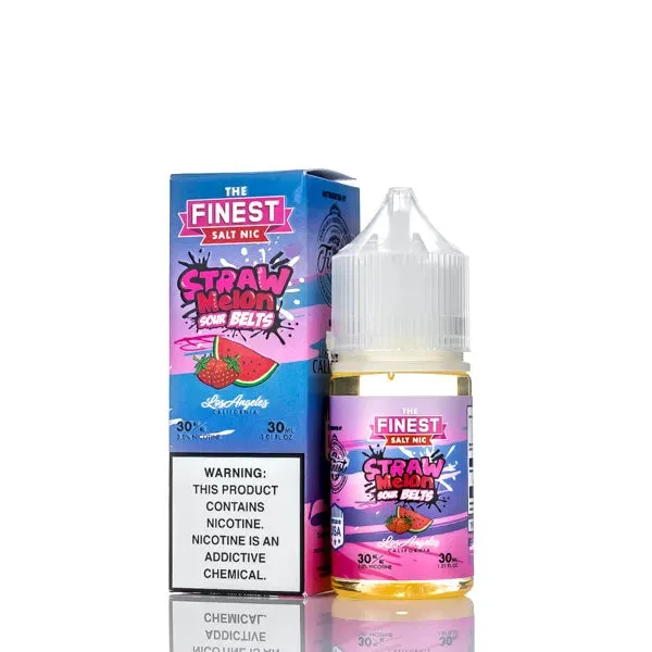 The Finest E-Liquid – Salt Nic Series – Strawmelon Sour – 30ml (DISCONTINUED)