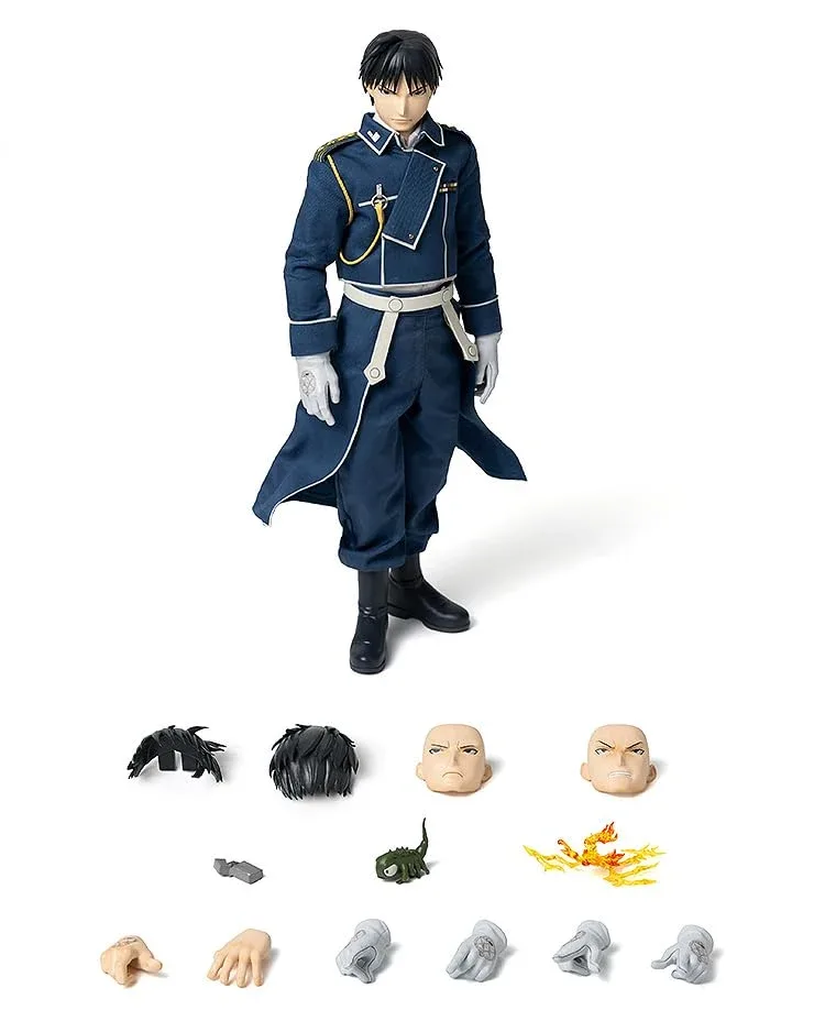 Three Zero Figzero 1/6 Roy Mustang Action Figure Fullmetal Alchemist Japan - Image 2