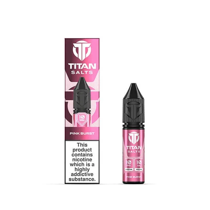 Titan Salts Pink Burst 10ml E-Liquid