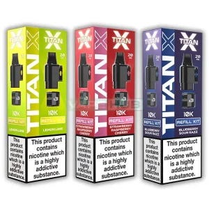 Titan X Refill Pack Replacement Pods