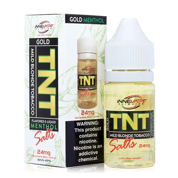 TNT Gold Menthol by Innevape Salt 30ml