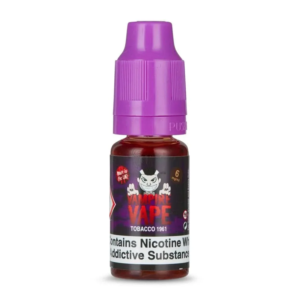 Tobacco 1961 E-Liquid by Vampire Vape (10ml)