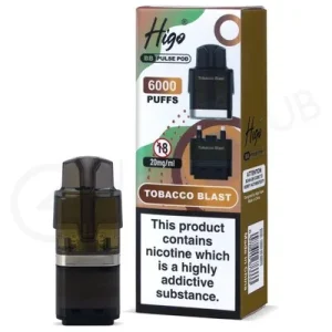 Tobacco Blast Higo BB Pulse 6000 Refill Pod