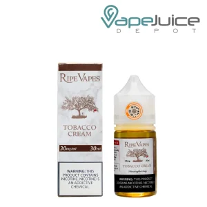 Tobacco Cream Saltz Ripe Vapes 30ml