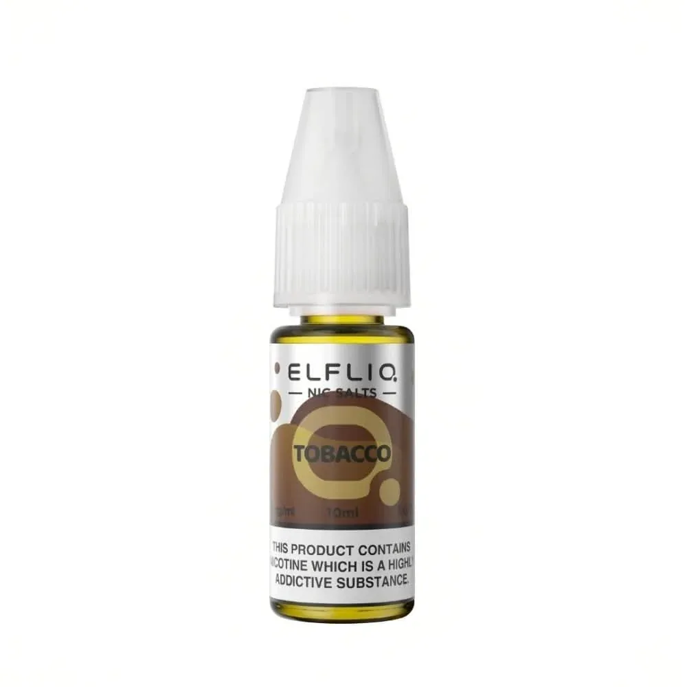 Tobacco Nic Salt E-Liquid by Elf Bar Elfliq (10ml) - Image 2