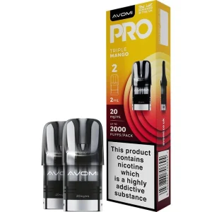 Triple mango Avomi PRO pods 2 pack