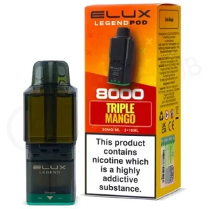 Triple Mango Elux Legend 8000 Prefilled Pod