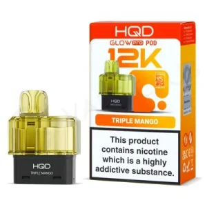 Triple Mango HQD Glow Pro 12K Refill Pod
