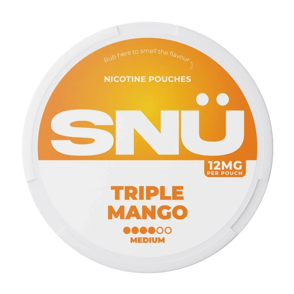 Triple Mango Nicotine Pouches by SNU (20pk)