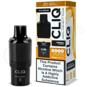 Tropical Punch Avomi Cliq 6000 Puff Refill Pack