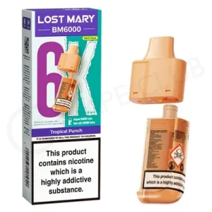 Tropical Punch Lost Mary BM6000 Refill Pod
