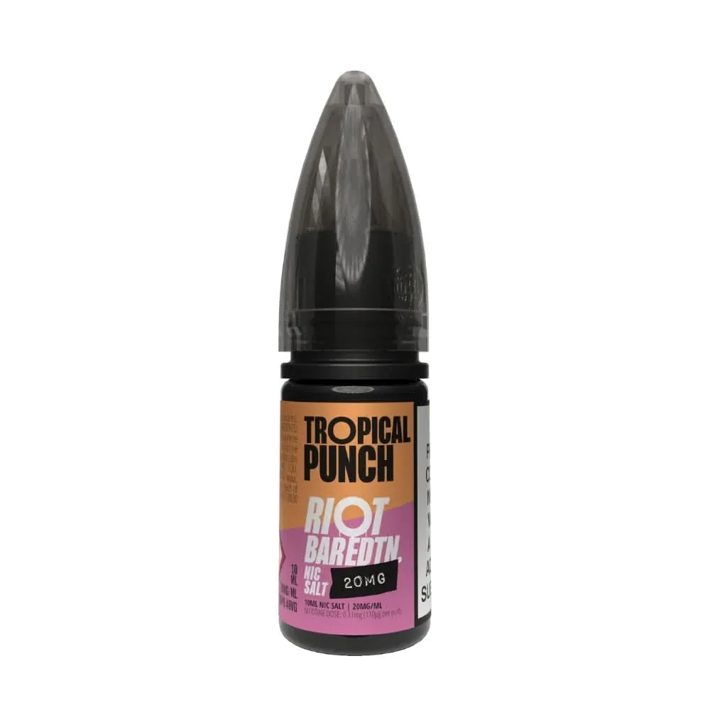 Tropical Punch Nic Salt E-Liquid Bar Edition by Riot Squad (10ml)