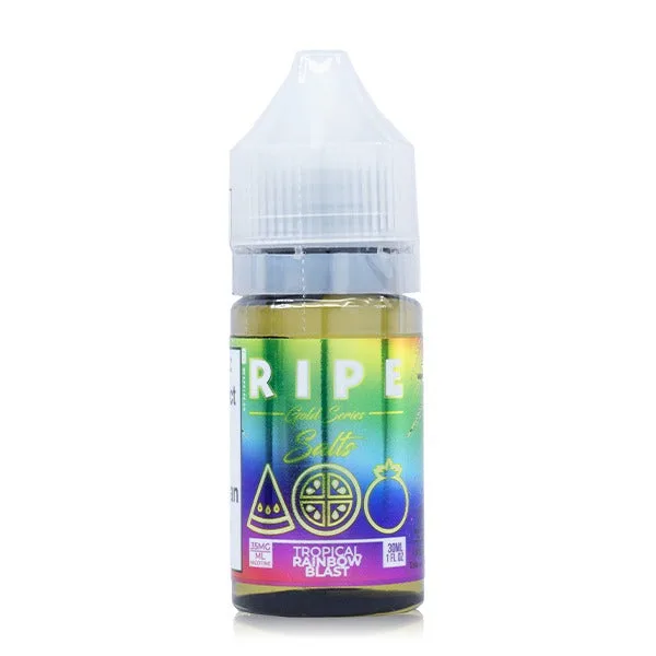 Tropical Rainbow Blast by Vape 100 Ripe Gold Salts Collection 30mL