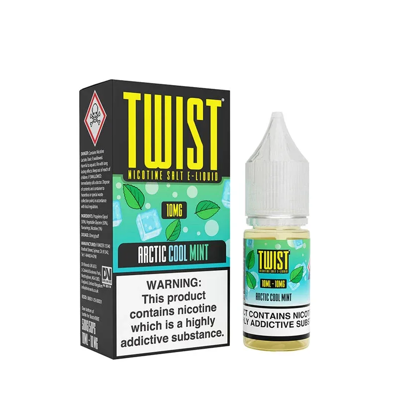 Twist Arctic Cool Mint 10ml Nic Salt E-Liquid - Image 2