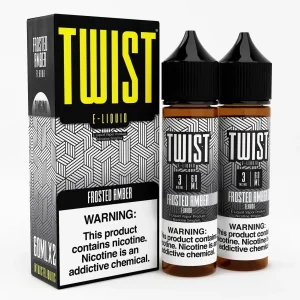 Twist E-liquid 120ml (2x 60ml) – Frosted Amber (Formerly “Frosted Sugar Cookie”)