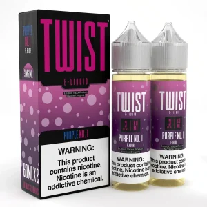 Twist E-liquid 120ml (2x 60ml) – Purple No.1 (Formerly “Berry Medley Lemonade”)