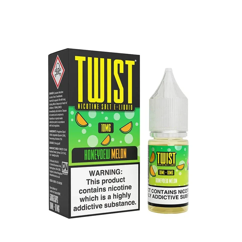 Twist Honeydew Melon 10ml Nic Salt E-Liquid - Image 2