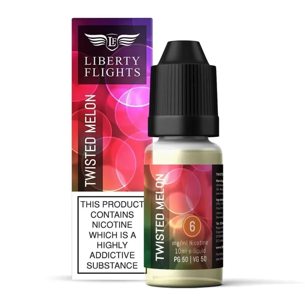 Twisted Melon E-Liquid by Liberty Flights (10ml)
