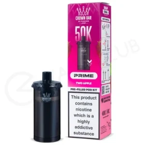 Two Apple Al Fakher 50K Hypermax Prime Refill Pod