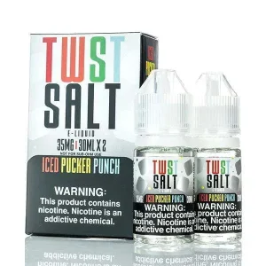 TWST Salt E Liquid – Iced Pucker Punch – 60ml