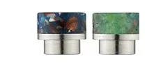 Type #1 Wide Bore Resin & Stainless Steel Drip Tip for Smok TFV8, 12, Prince & 810