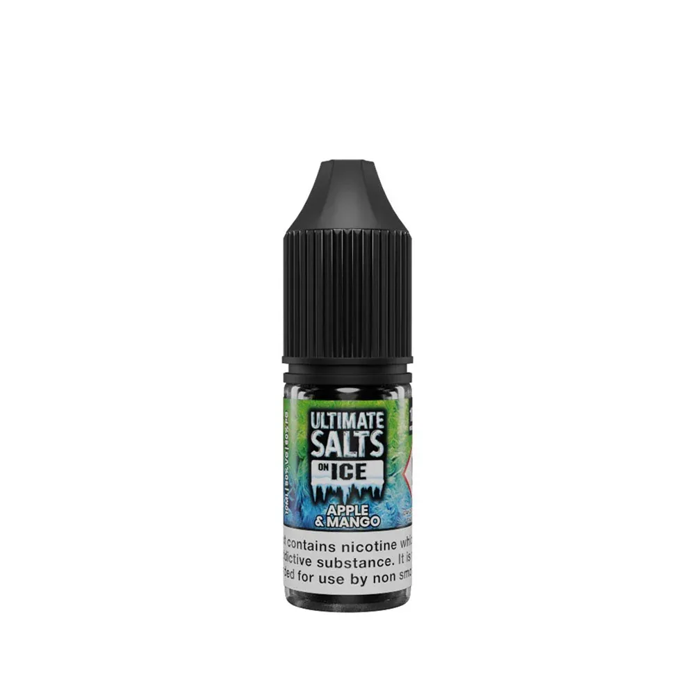 Ultimate Salts On Ice Apple & Mango 10ml Nic Salt E-Liquid - Image 2
