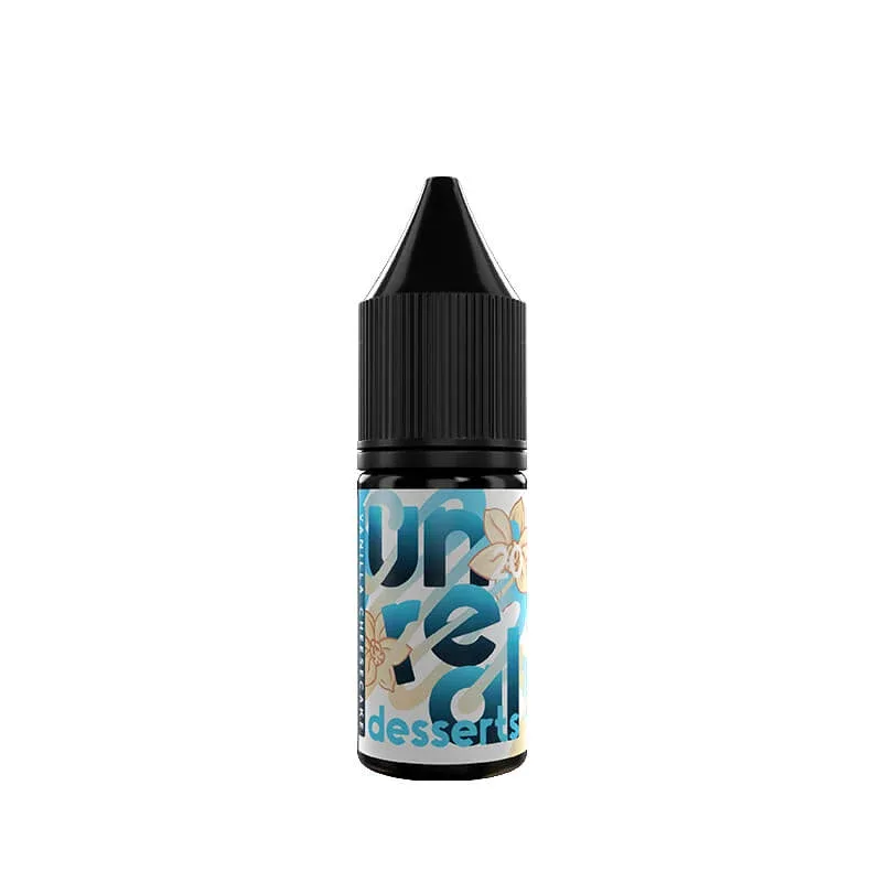 Unreal Desserts Vanilla Cheesecake 10ml Nic Salt E-Liquid - Image 2